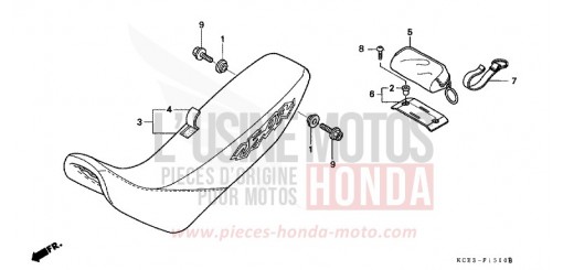 SIEGE XR250RX de 1999